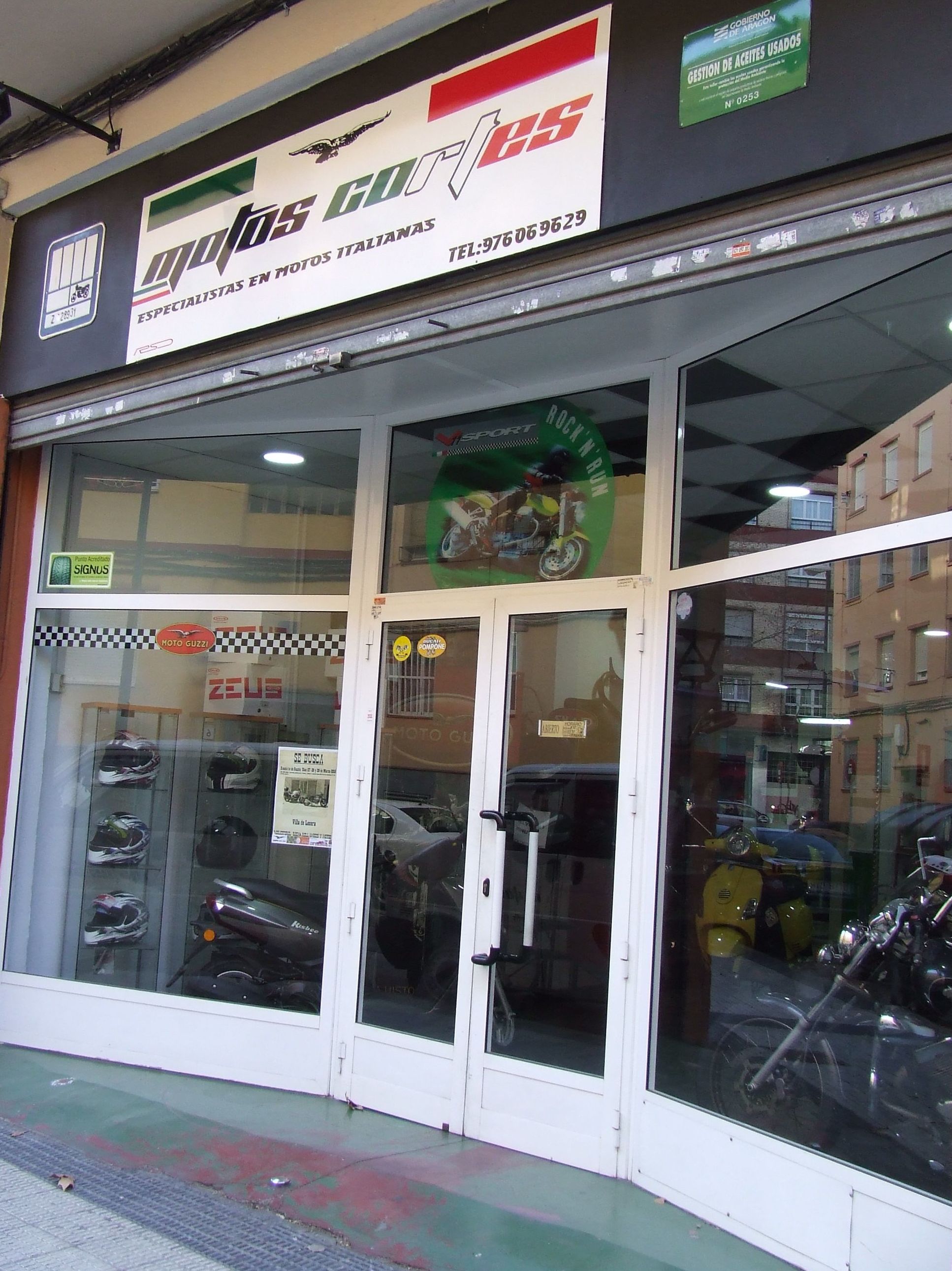 Tienda de motos en Zaragoza