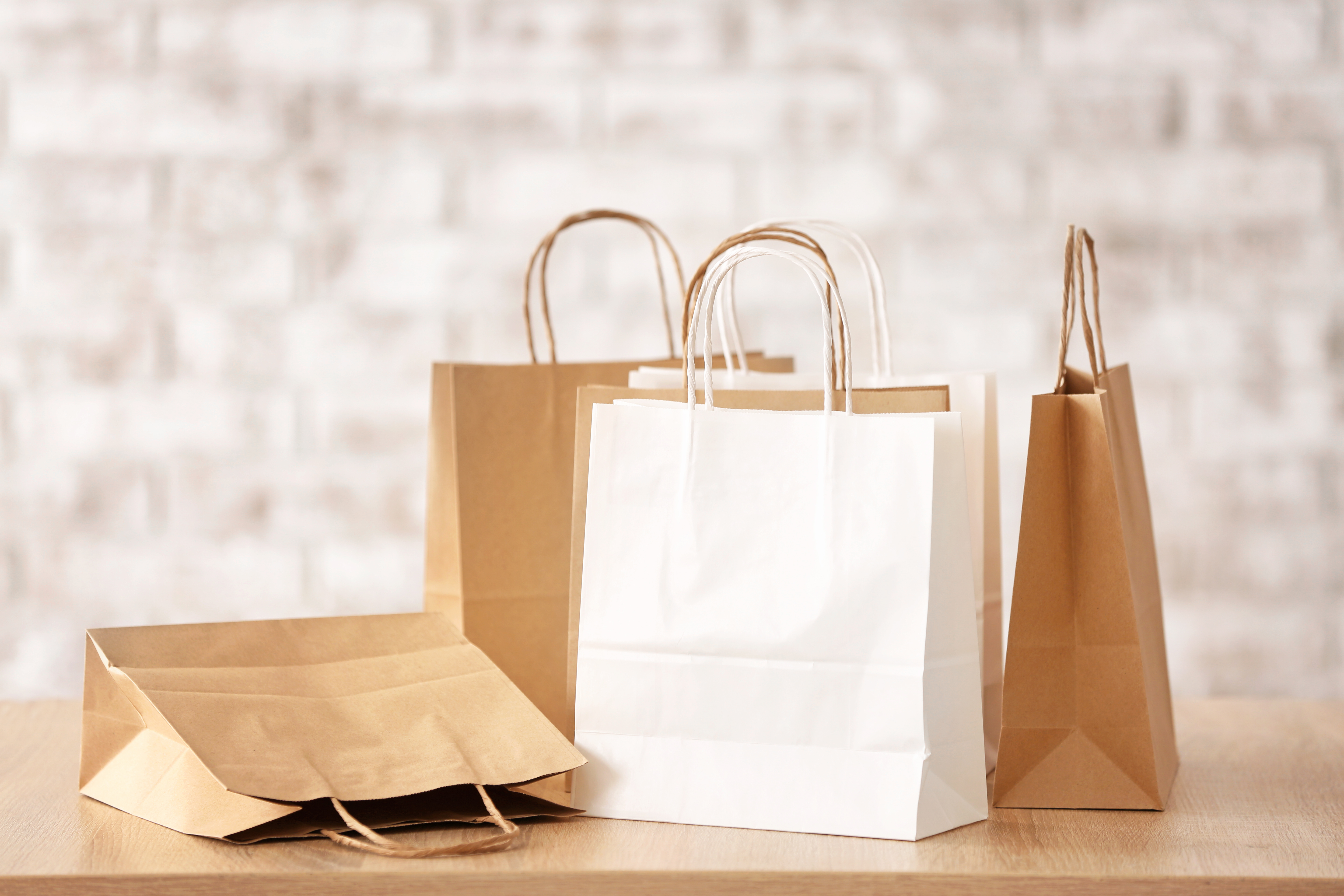 Bolsas de papel para comercios en Granada