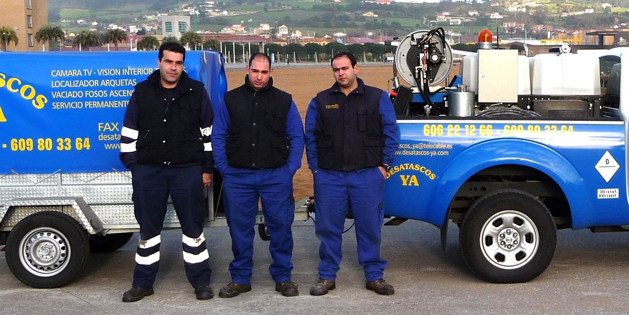 Empresa de desatascos en Gijón