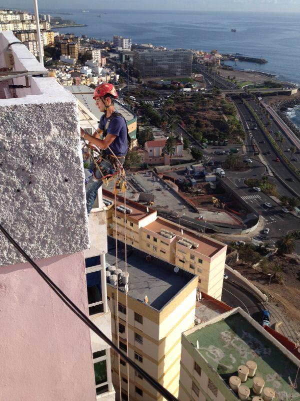 Rehabilitación de fachada (Hoya de plata - Las Palmas de Gran Canaria)