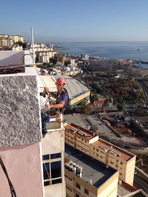 Rehabilitación de fachada (Hoya de plata - Las Palmas de Gran Canaria)