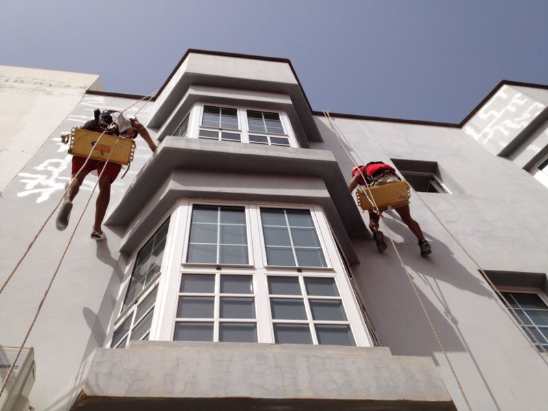 Rehabilitación de fachada (FUERTEVENTURA)