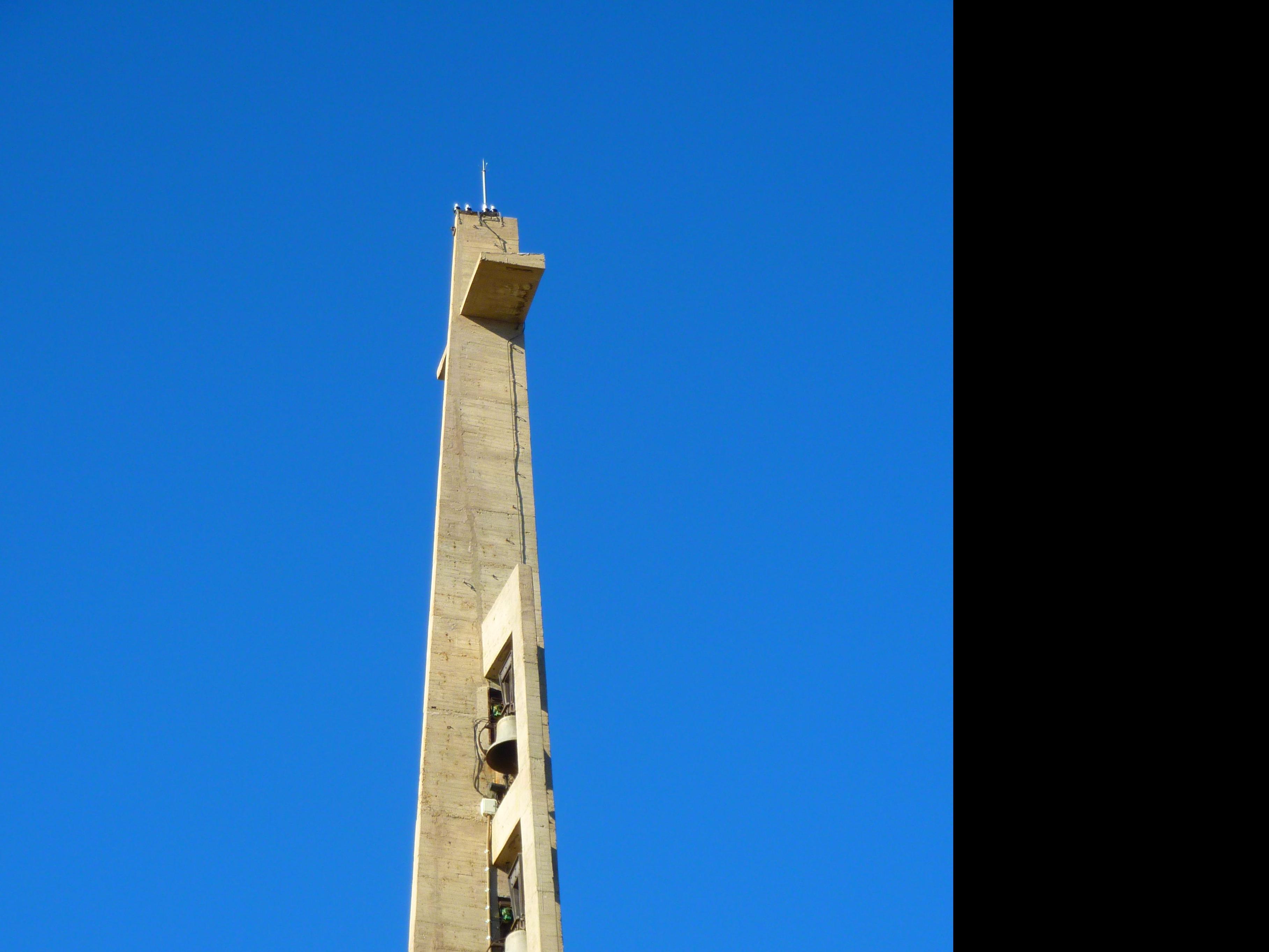 Reparación estructural de la Torre del Campanario del Santuario de La Virgen del Camino