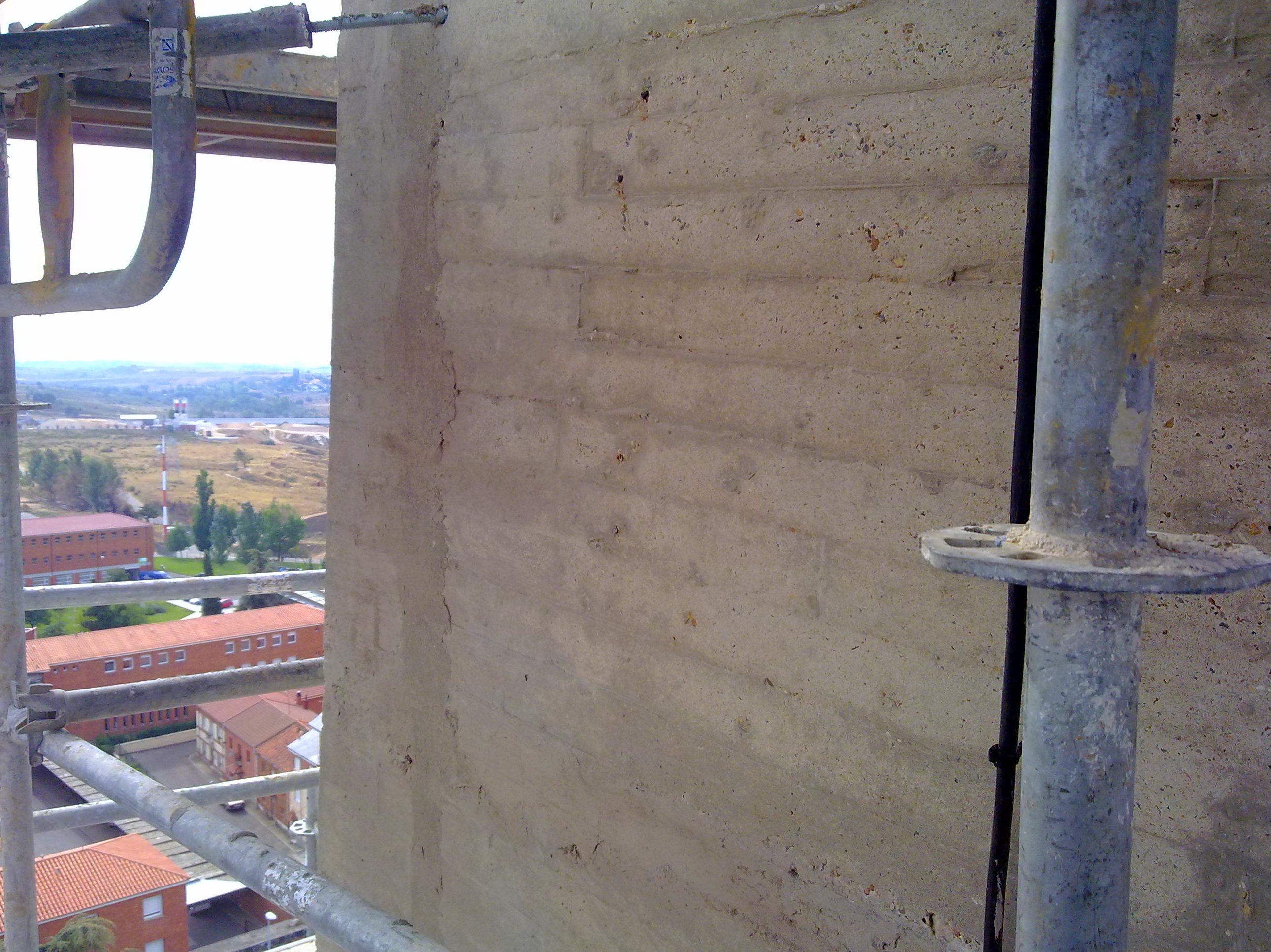 Reparación estructural de la Torre del Campanario del Santuario de La Virgen del Camino