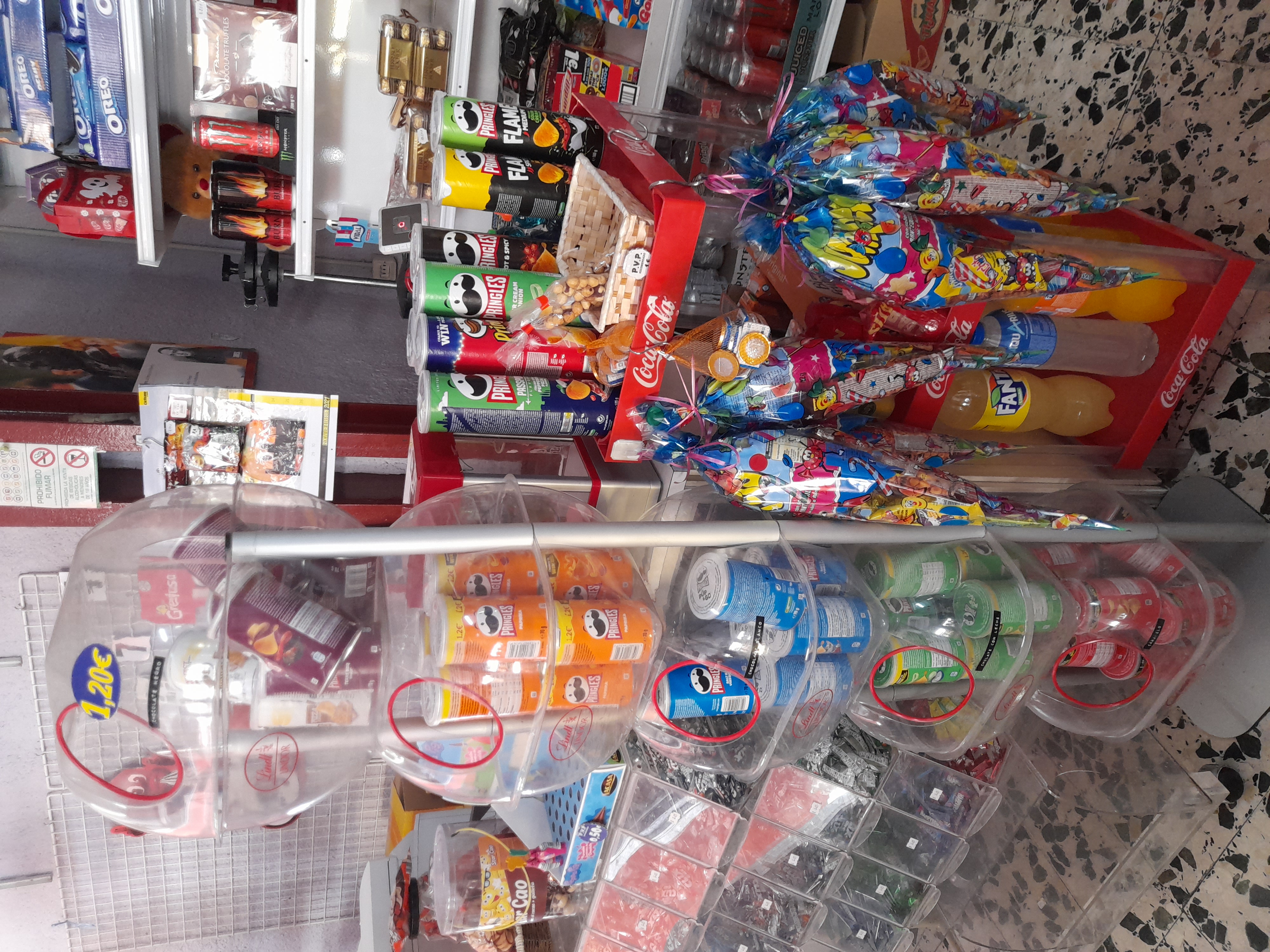 Tienda de snacks en Salamanca