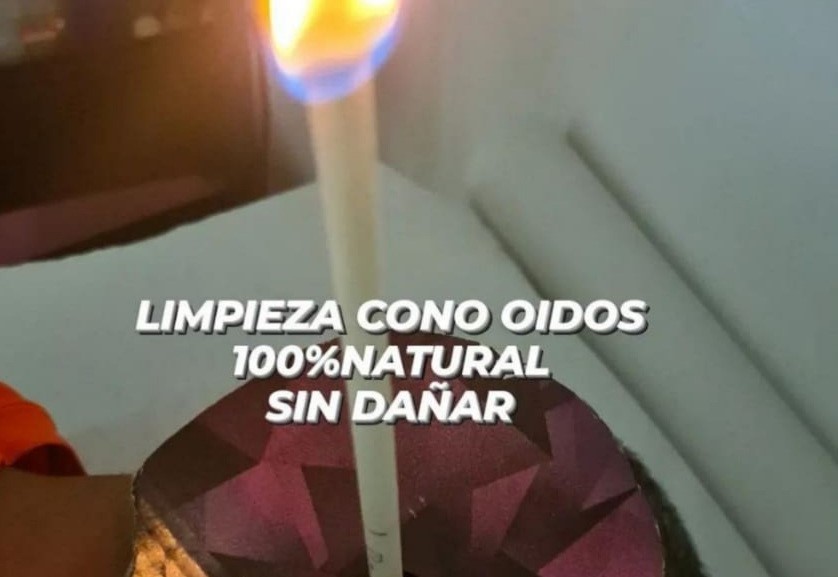 Limpieza de oídos con conoterapia