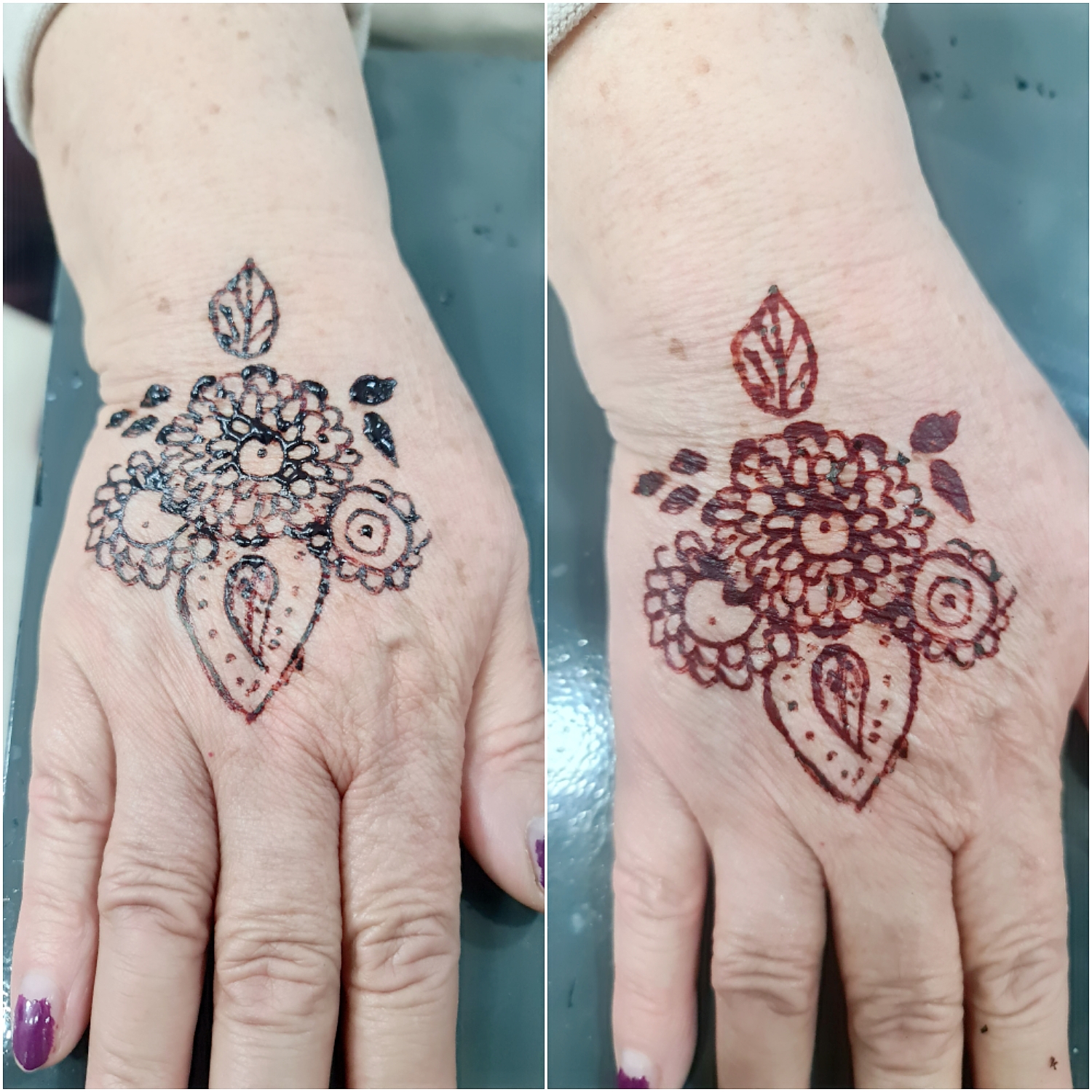 Diseño de tatuaje de henna