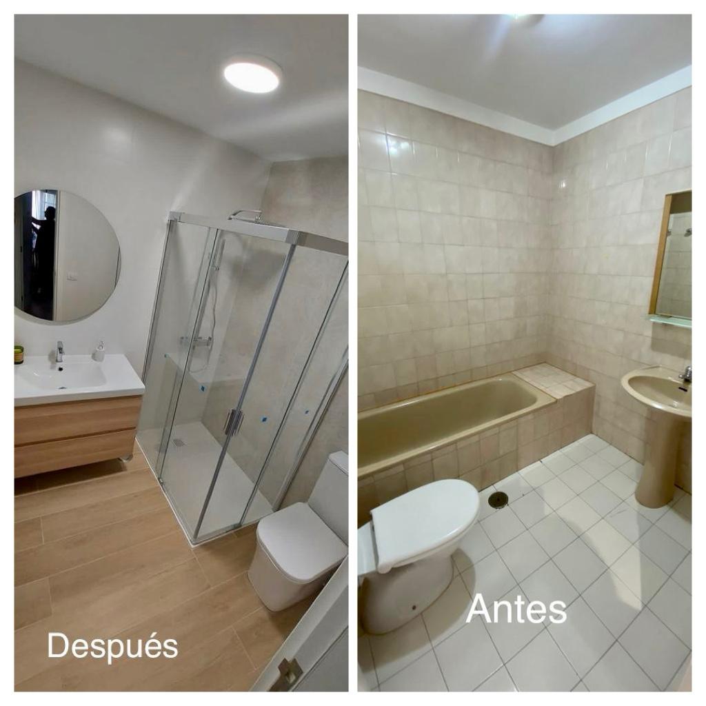 Cambio de bañera por plato de ducha en Tenerife