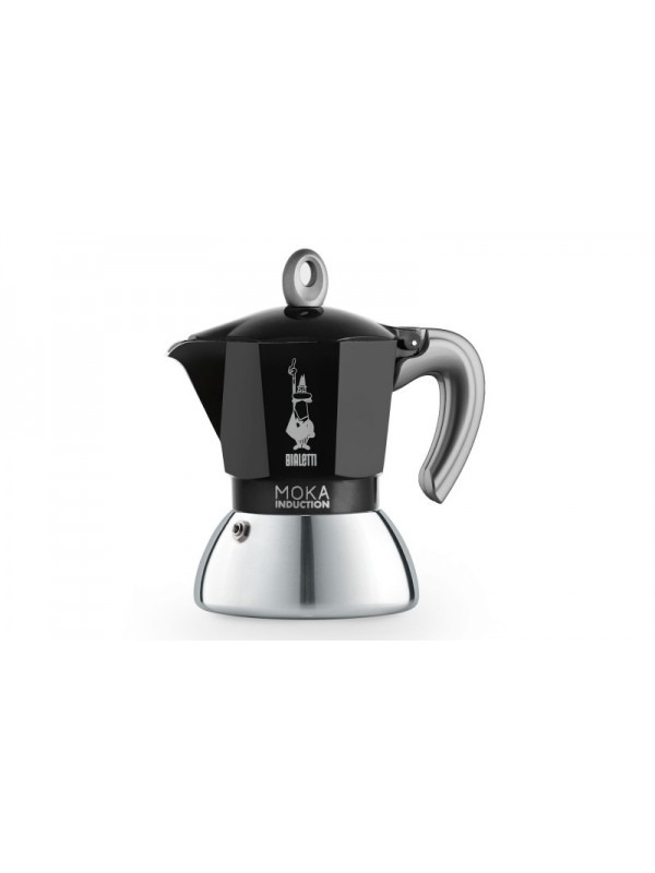 CAFETERA 4 TAZAS MOKA BIALETTI INDUCCION NEGRA NEW2020 Referencia BIA0006934 EAN000076151080