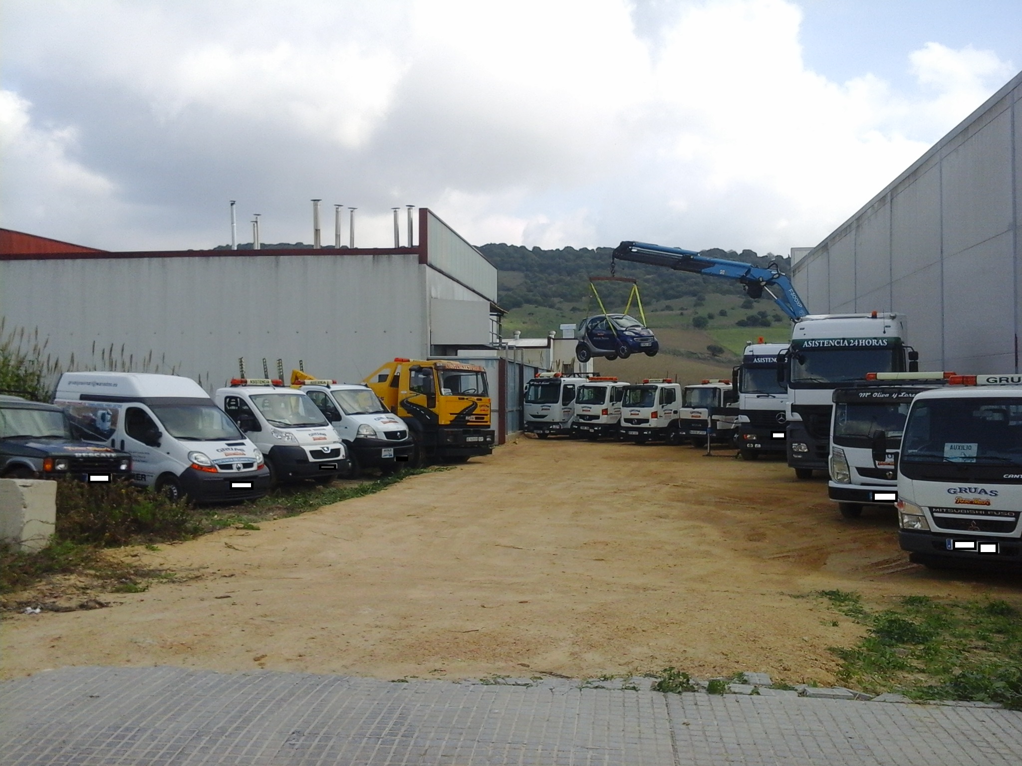 Grúas asistencia Vejer de la Frontera