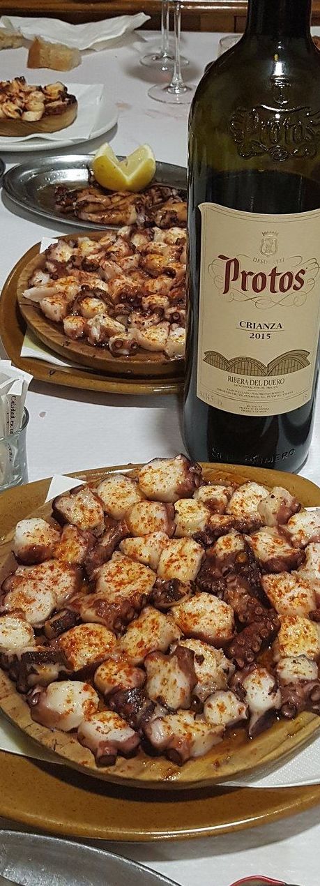 Pulpo gallego á feira - Parrillada Buenos Aires A Coruña