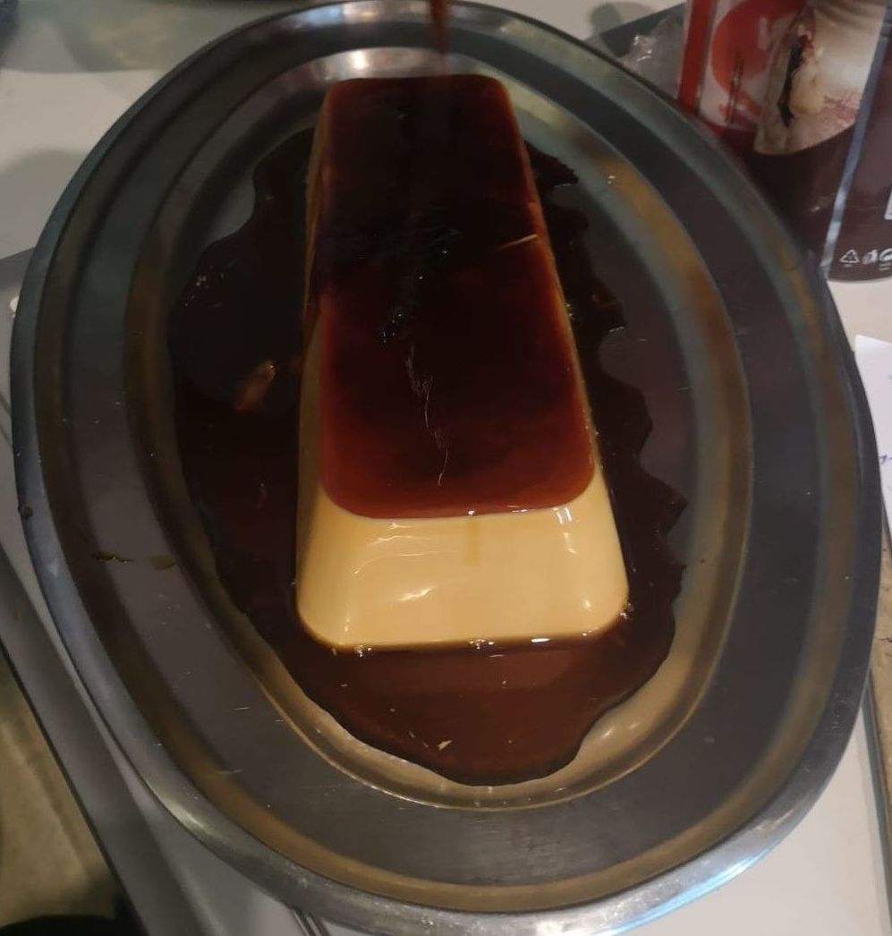 Flan de queso casero - Parrillada Buenos Aires A Coruña