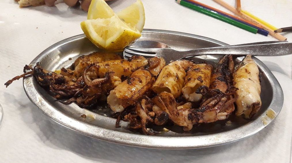 Chipirones a la plancha - Parrillada Buenos Aires A Coruña