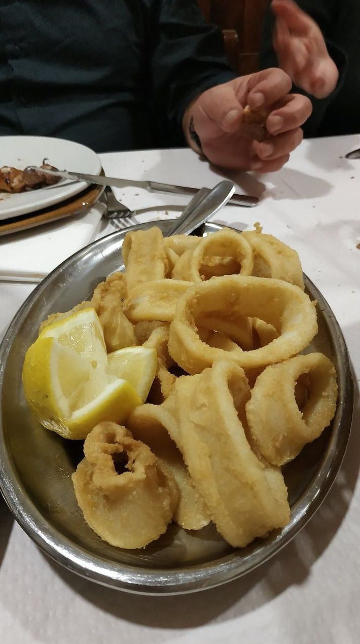 Calamares a la romana - Parrillada Buenos Aires A Coruña