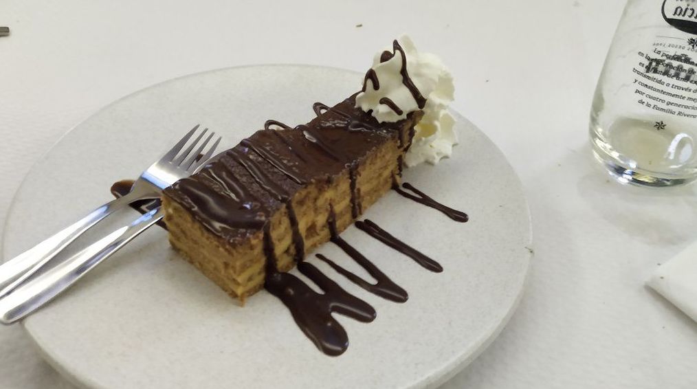 Tarta de la abuela casera - Parrillada Buenos Aires A Coruña