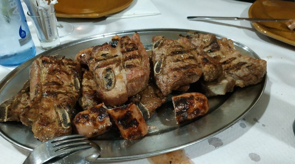 Parrillada de carne en A Coruña