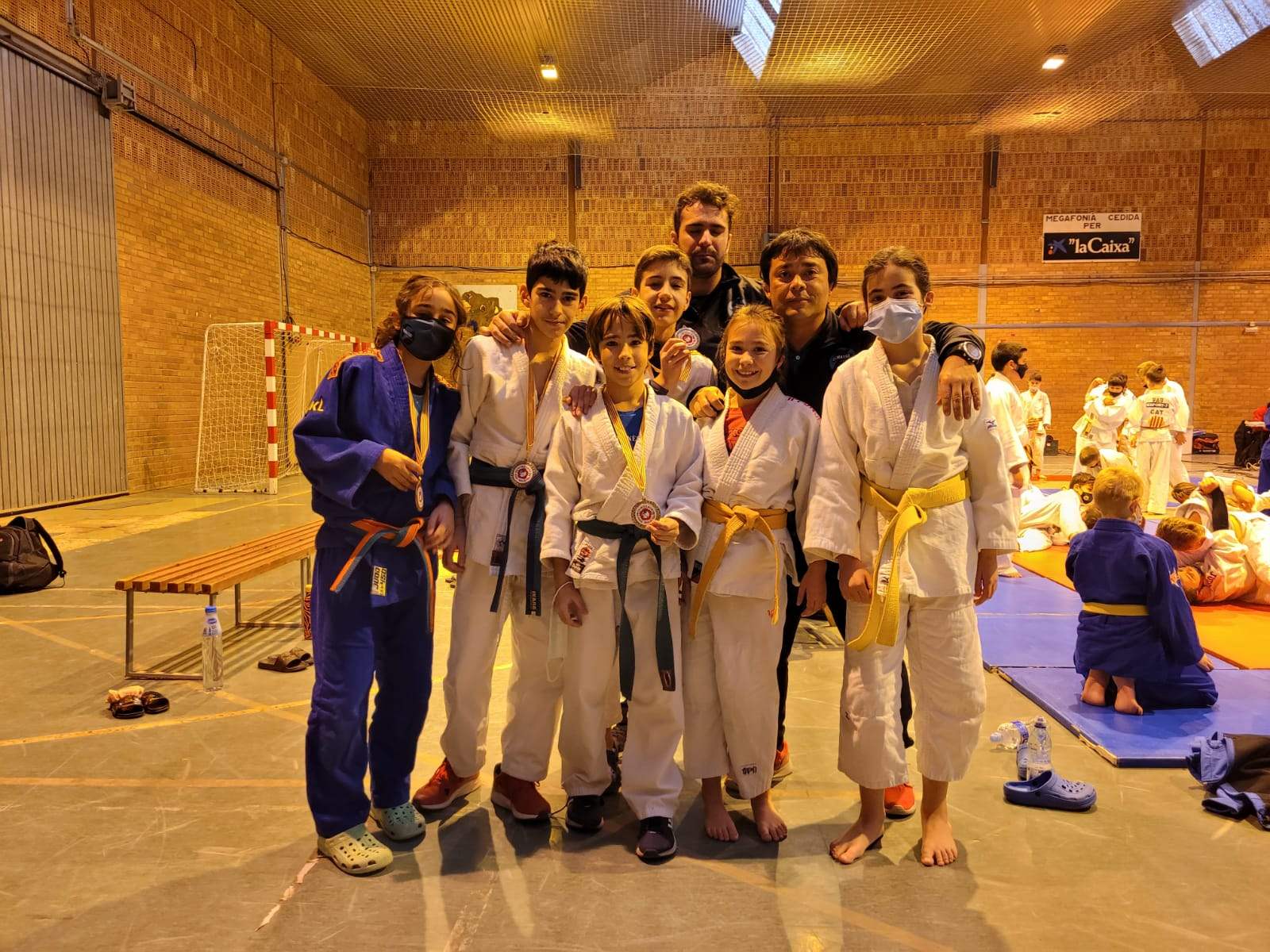 28-11-2021: 2 OROS, 3 PLATAS Y 1 BRONCE EN EL VILA DE FALSET JUDO ALEVÍN