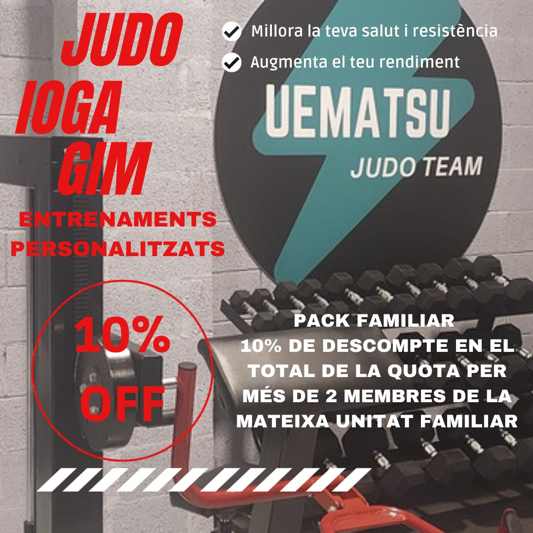 Oferta: pack familiar con 10% de descuento