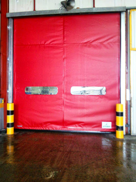 Puerta Rápida de Lona de Pvc enrollable autorreparable