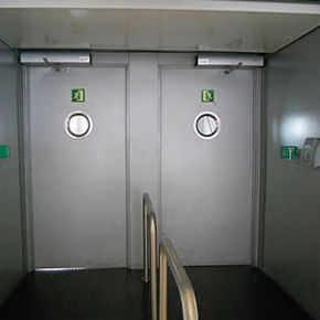 Puerta cortafuegos batiente acústica  RF ACUS EI120 32db