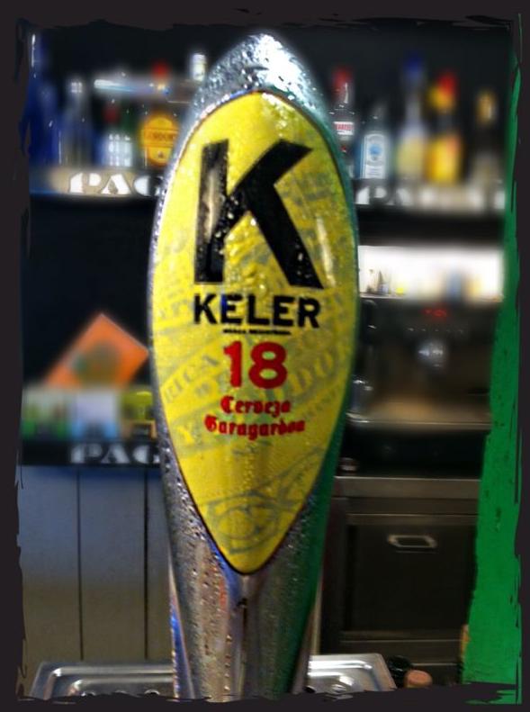 En Pagadi Taverna ofrecemos cerveza Keler 18