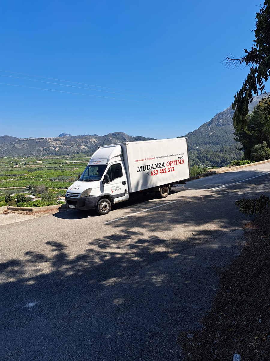Mudanzas baratas en Jávea