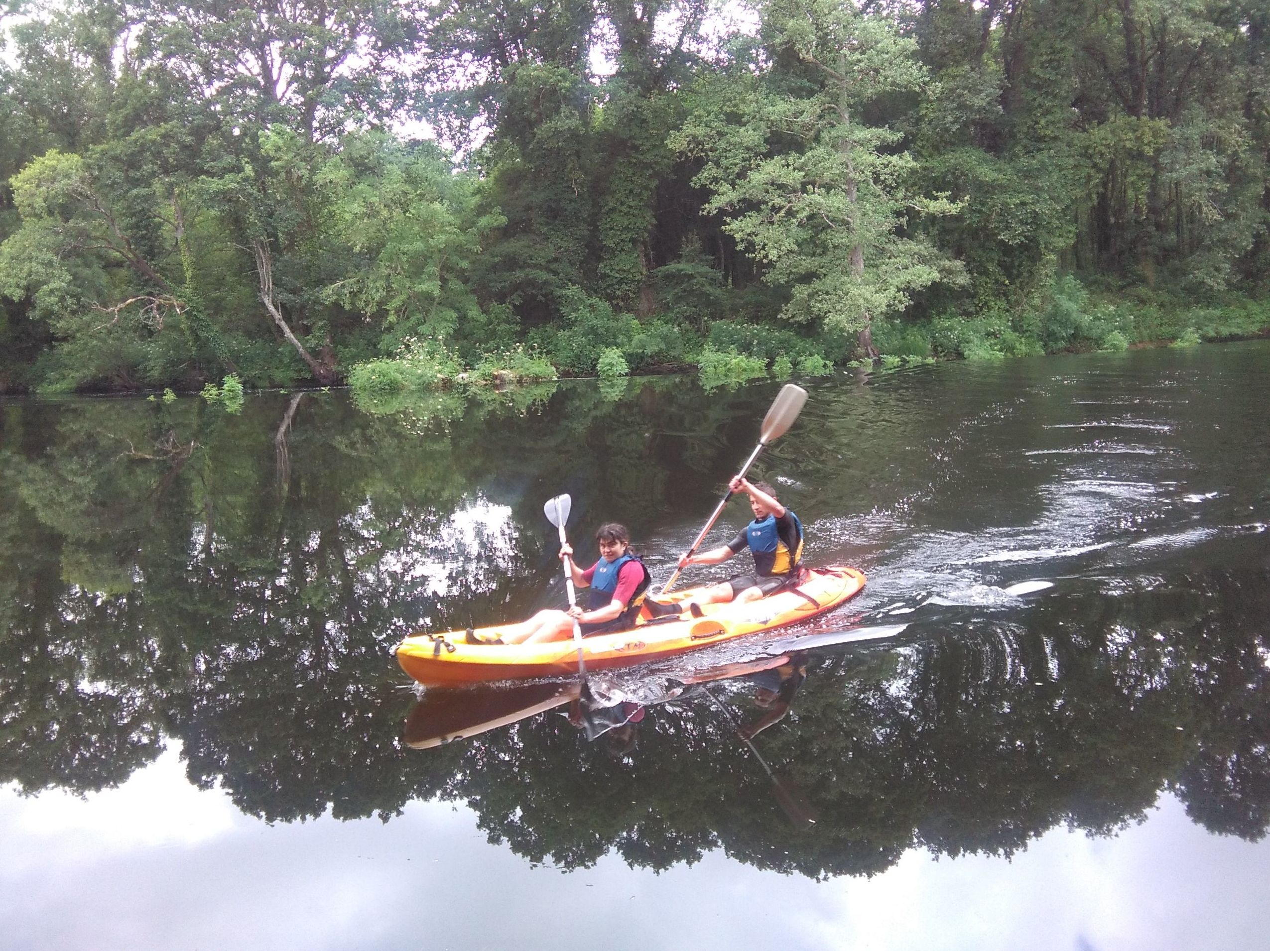 Kayaks en Lugo