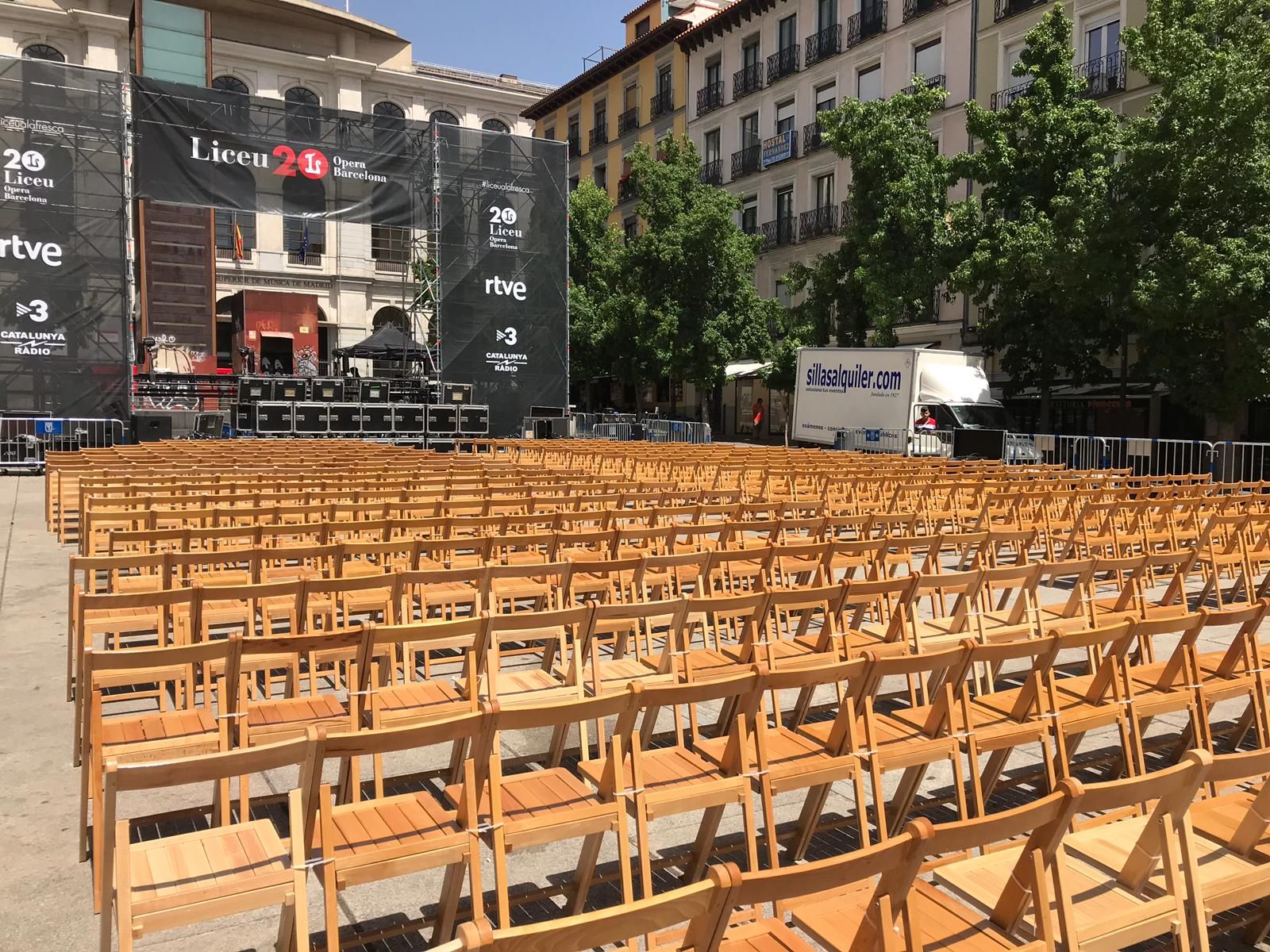 Ópera Liceo en la calle