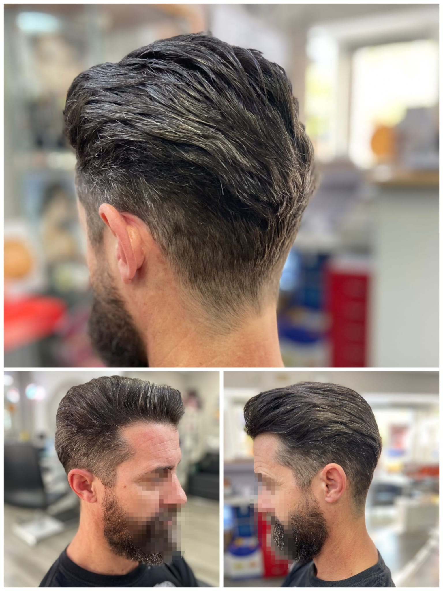 Corte de pelo caballero