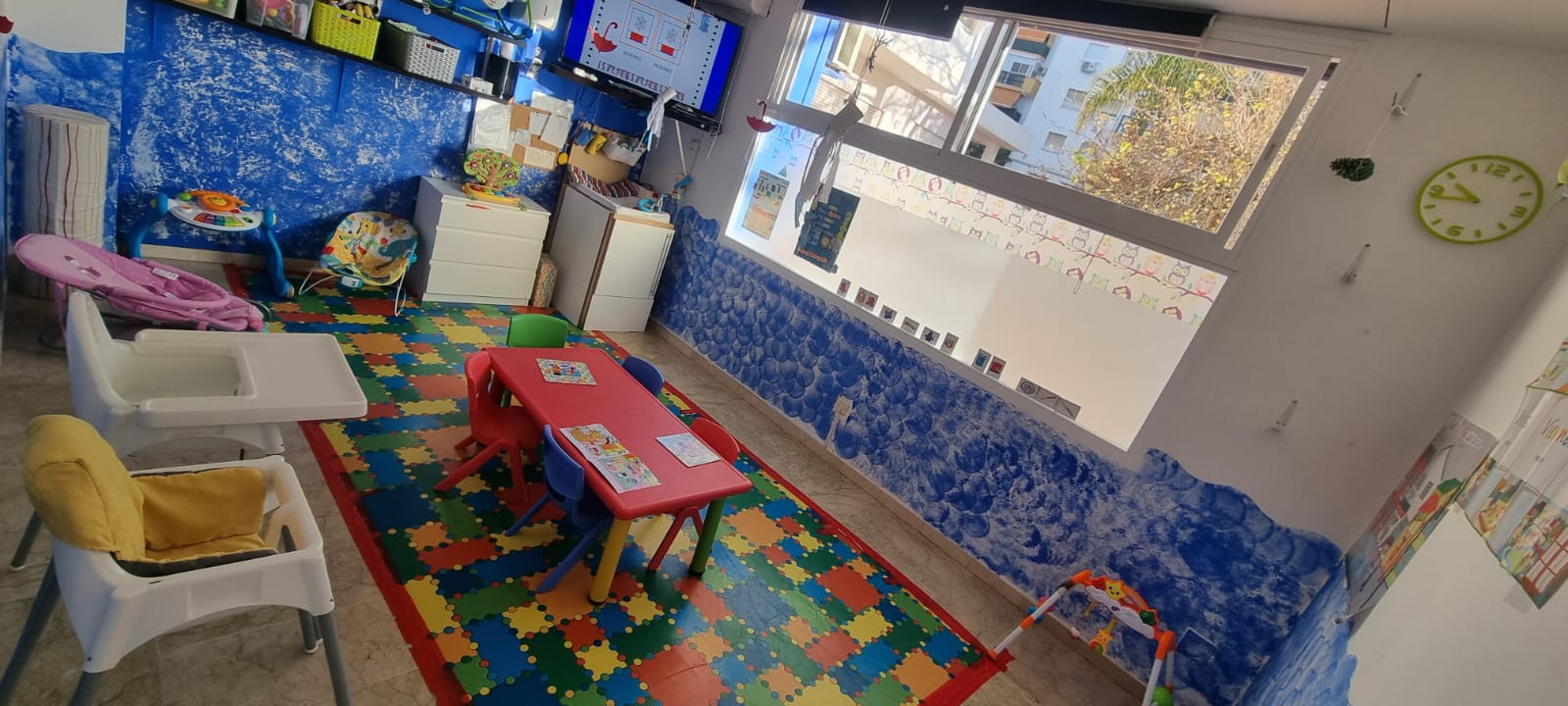 Comedor escolar para bebés en Estepona