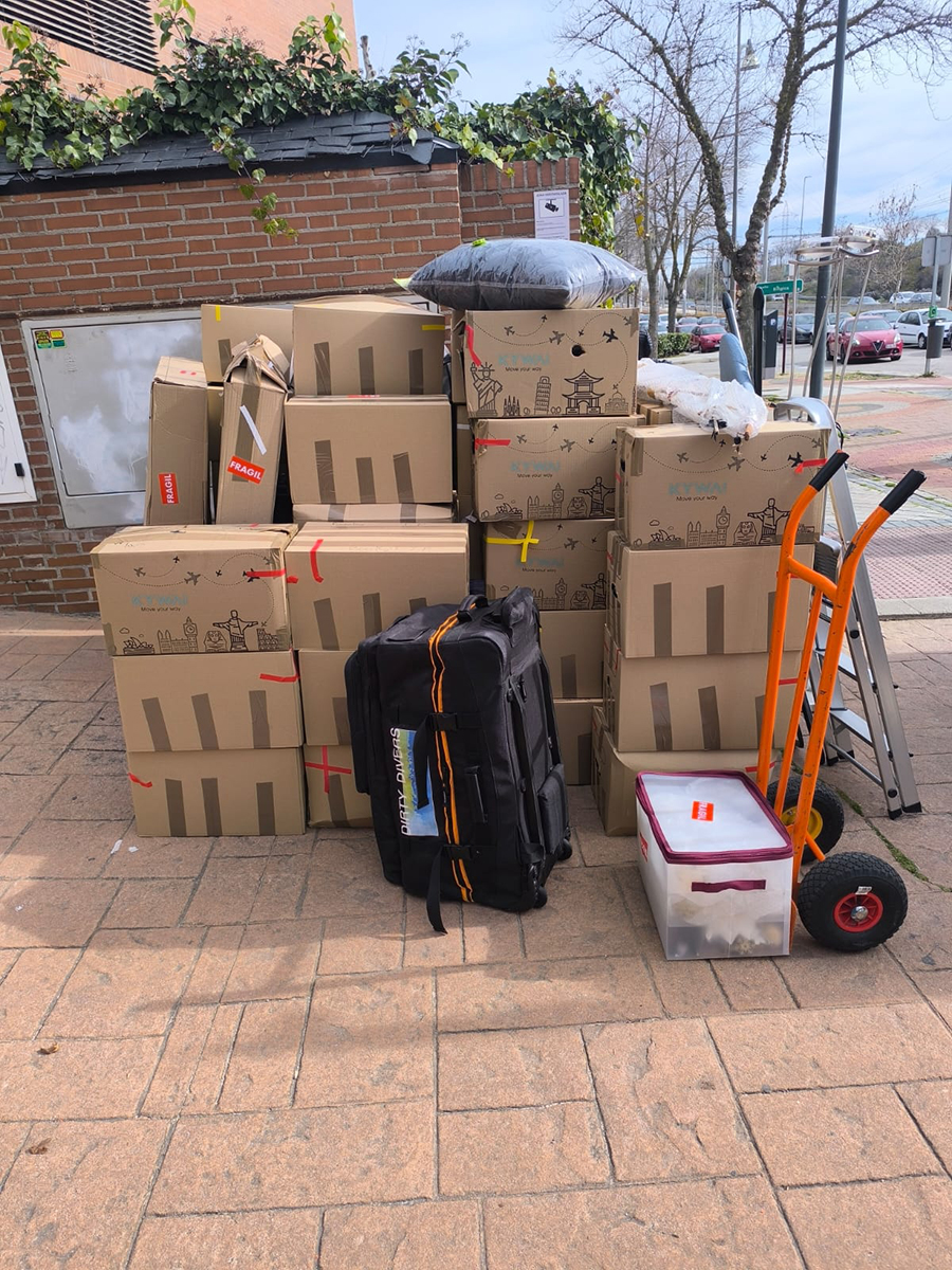 Servicio de portes económicos en Madrid Centro