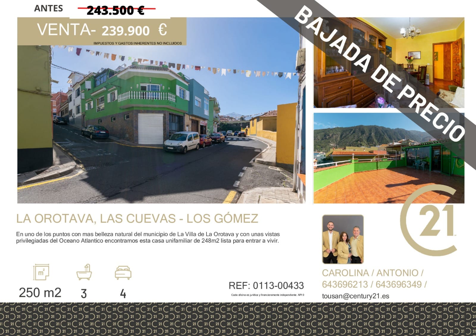 Compra y venta de inmuebles en Gomera