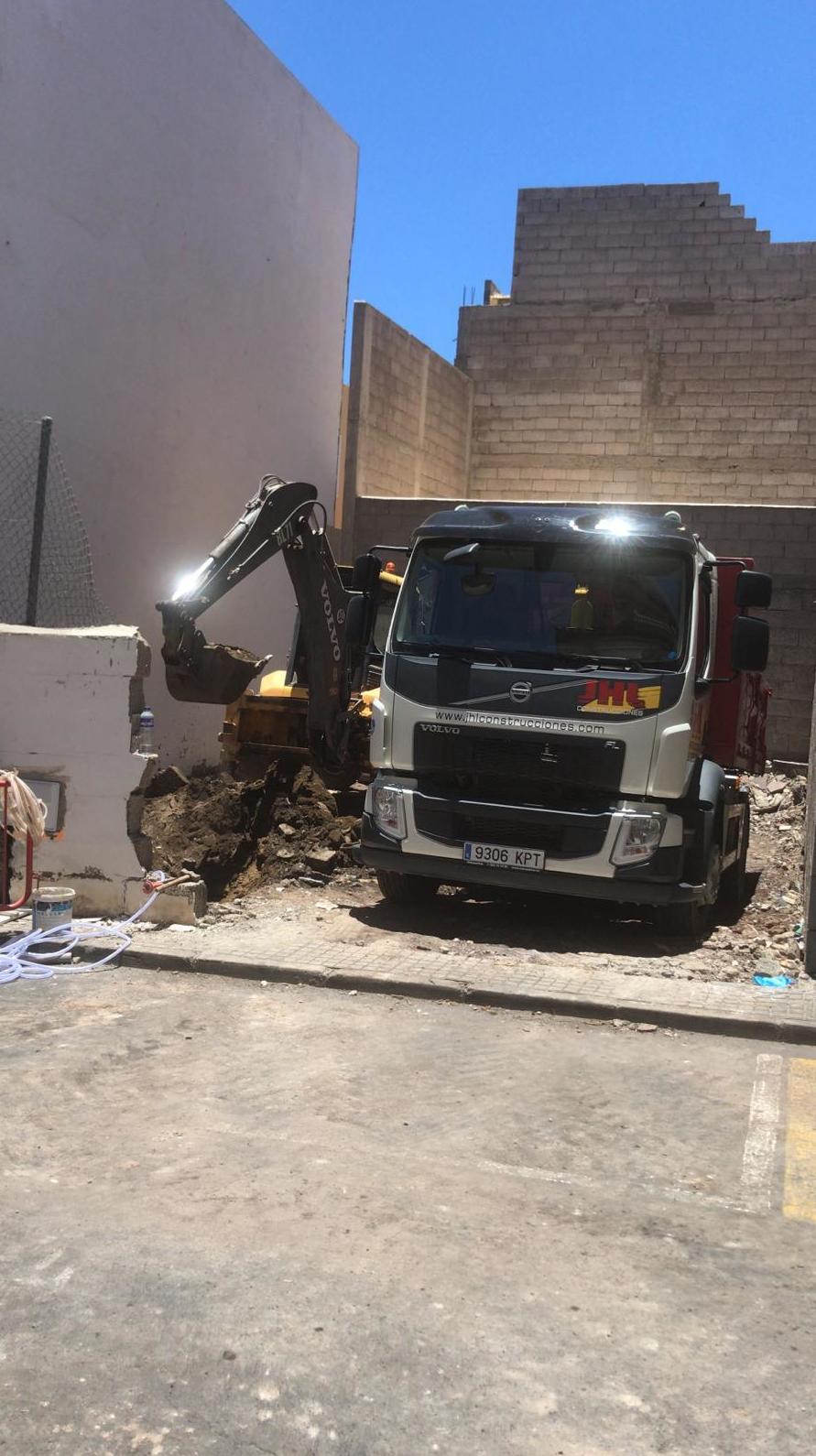 Comienzo de obra nueva en Playa San Juan