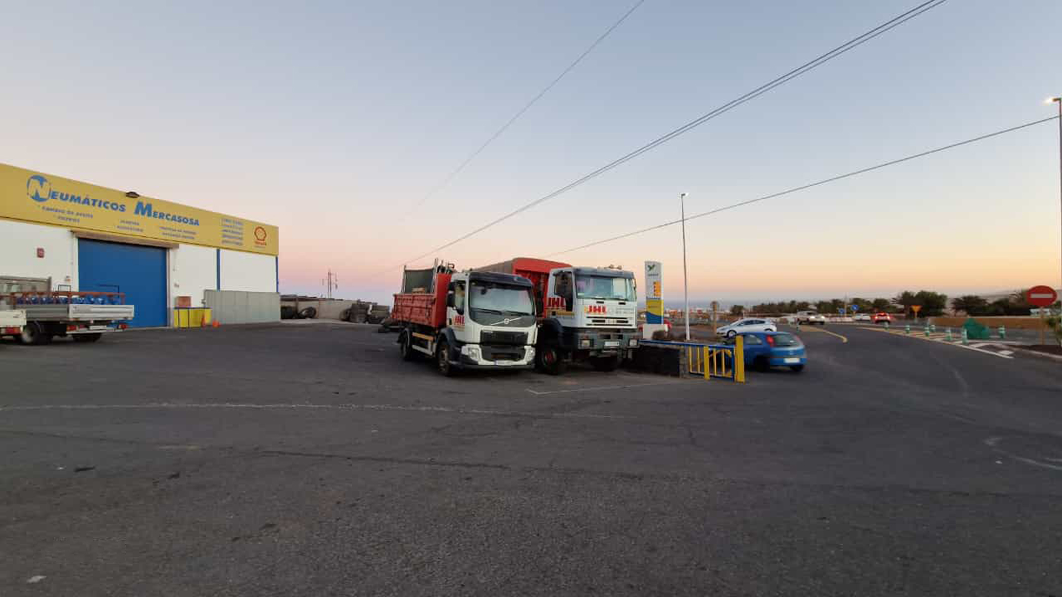 Maquinaria propia en Tenerife