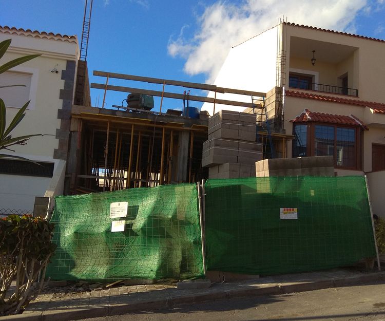 Vivienda unifamiliar en piedra hincada en Tenerife