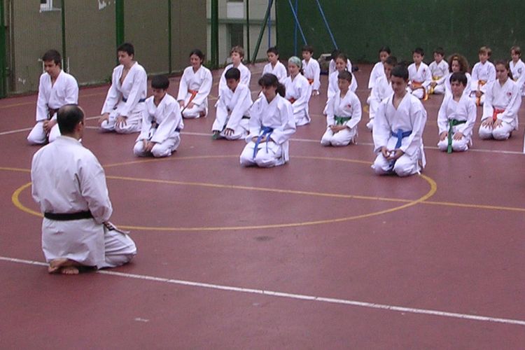 Clases de kárate en nuestro colegio en Santander