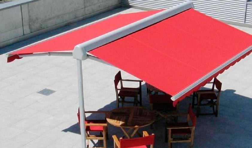 Toldo oasis, brazos extensibles