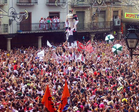 Puesta del pañuelico en Teruel