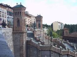 Escalinata de día en Teruel