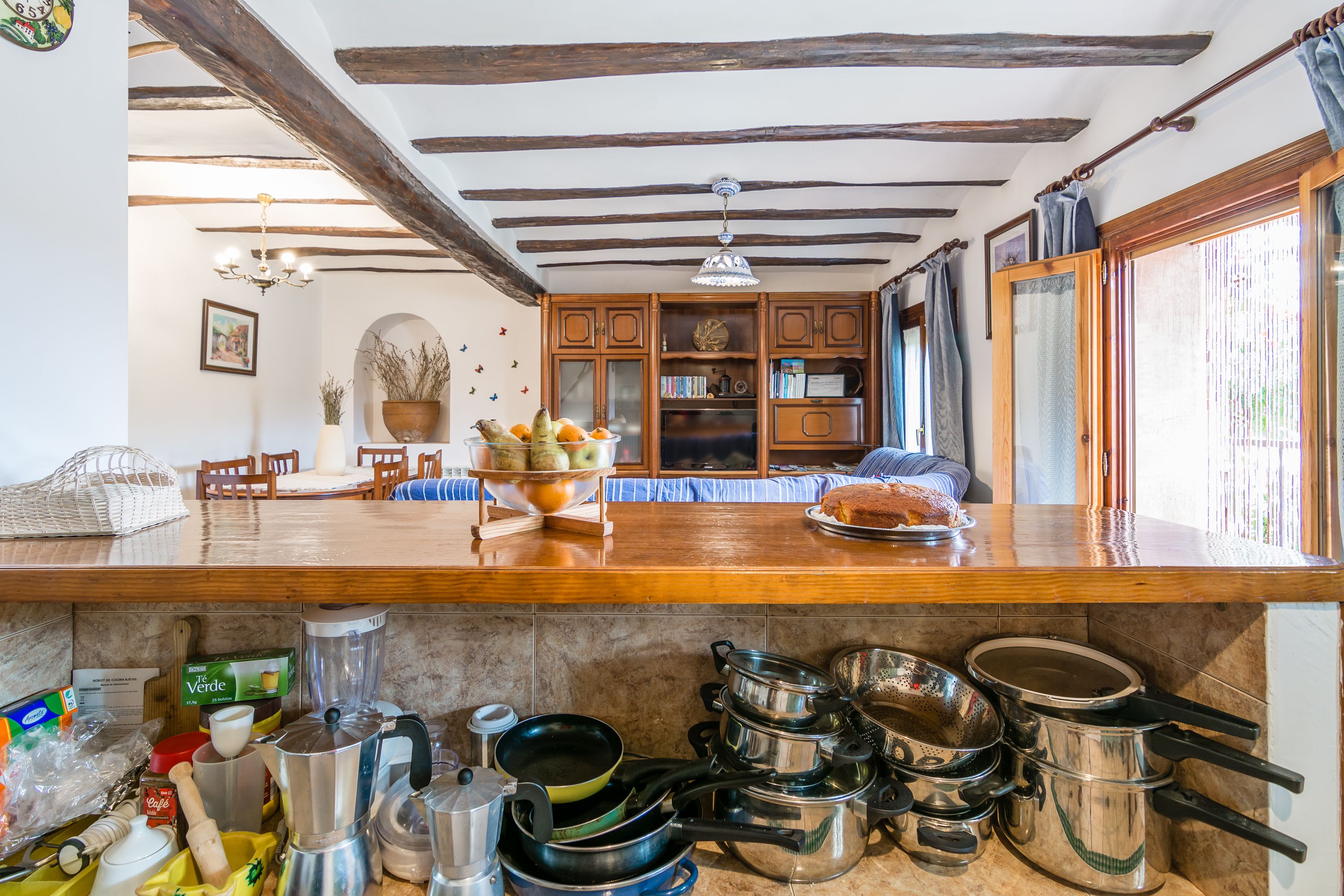 Casa rural tradicional en la sierra de Albarracín