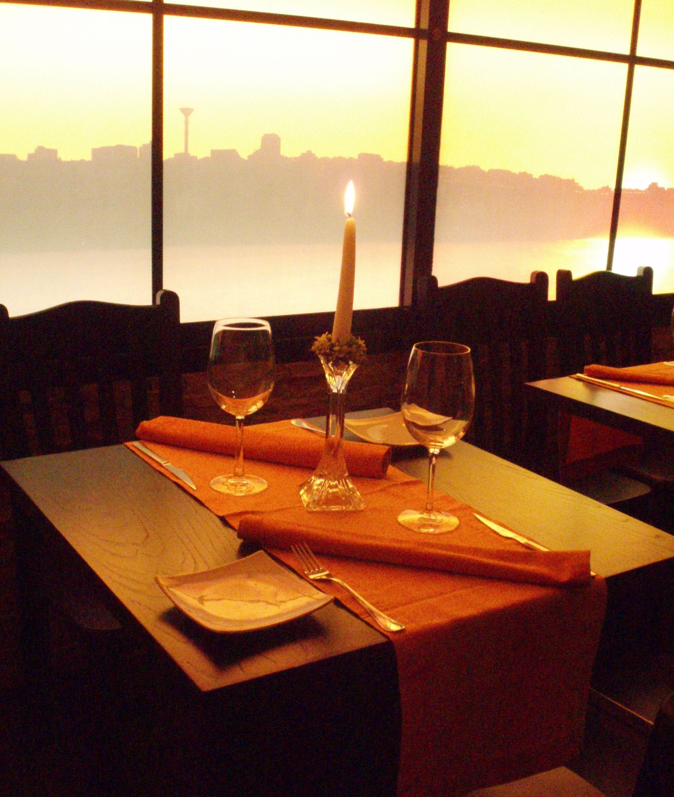 Una mesa romántica