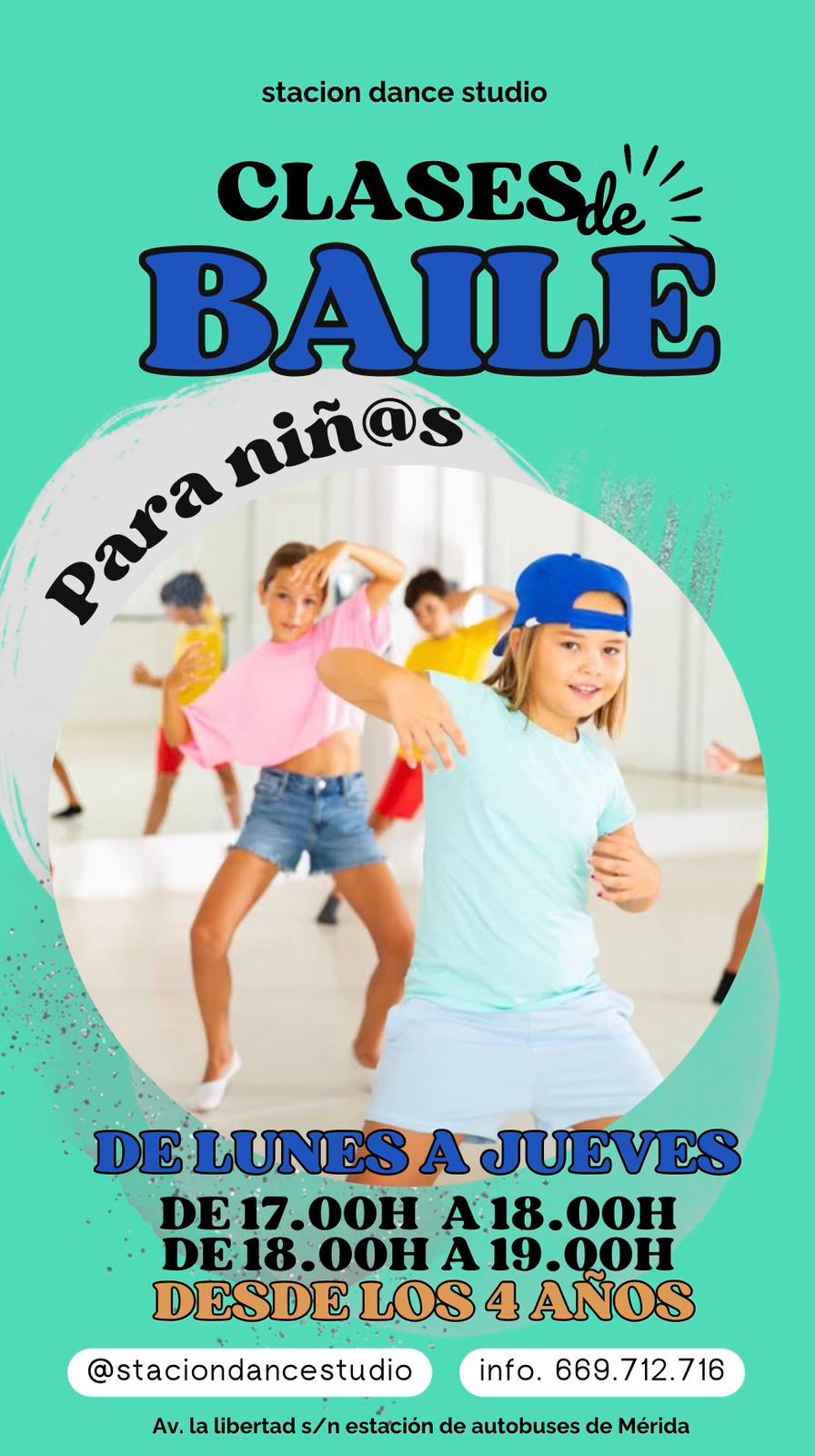 CLASES DE BAILE PARA NIÑOS