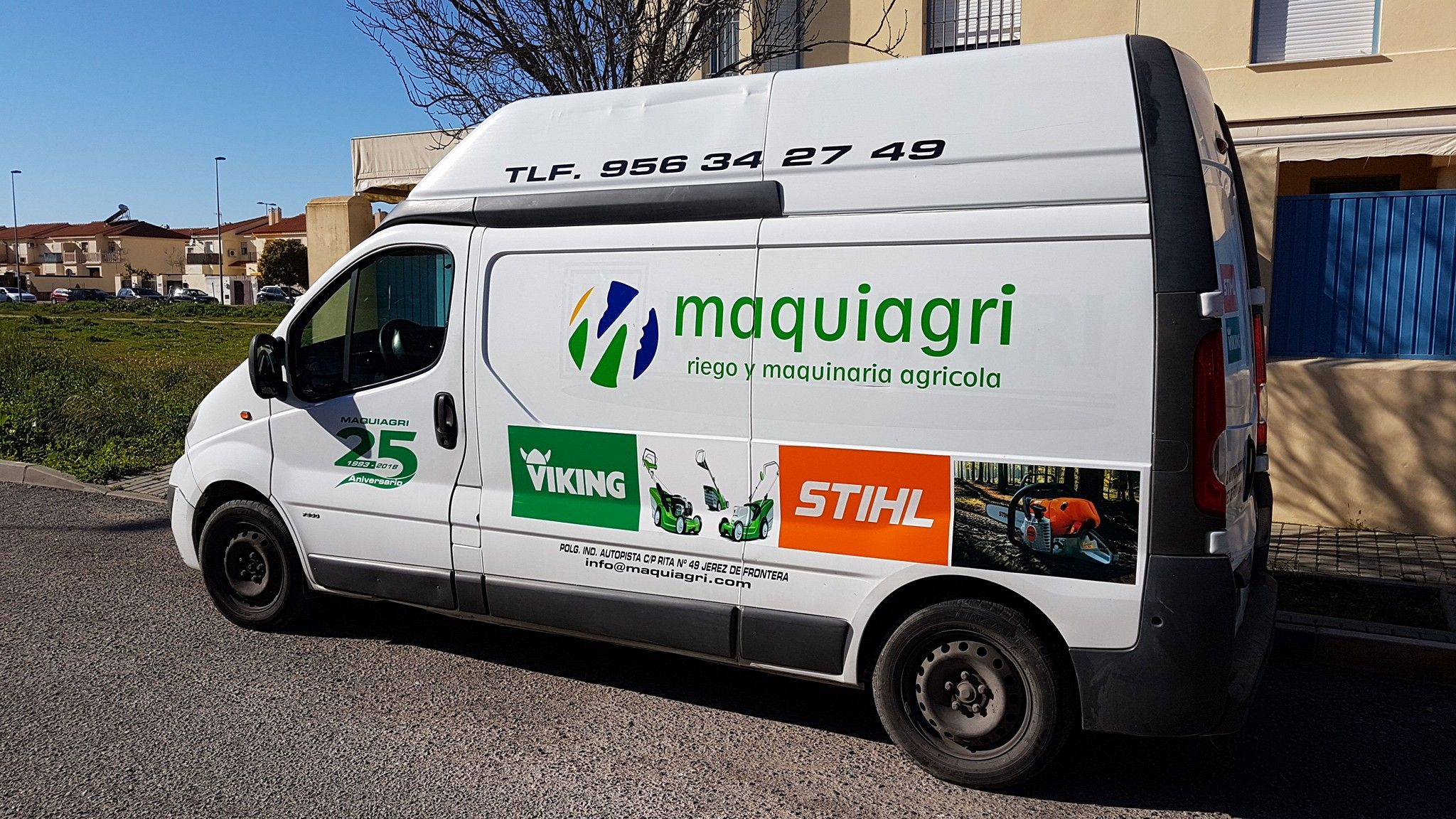 maquinaria agrícola y de jardinería nueva y también de 2ª mano