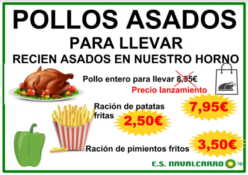 Asador de pollos Tres Cantos