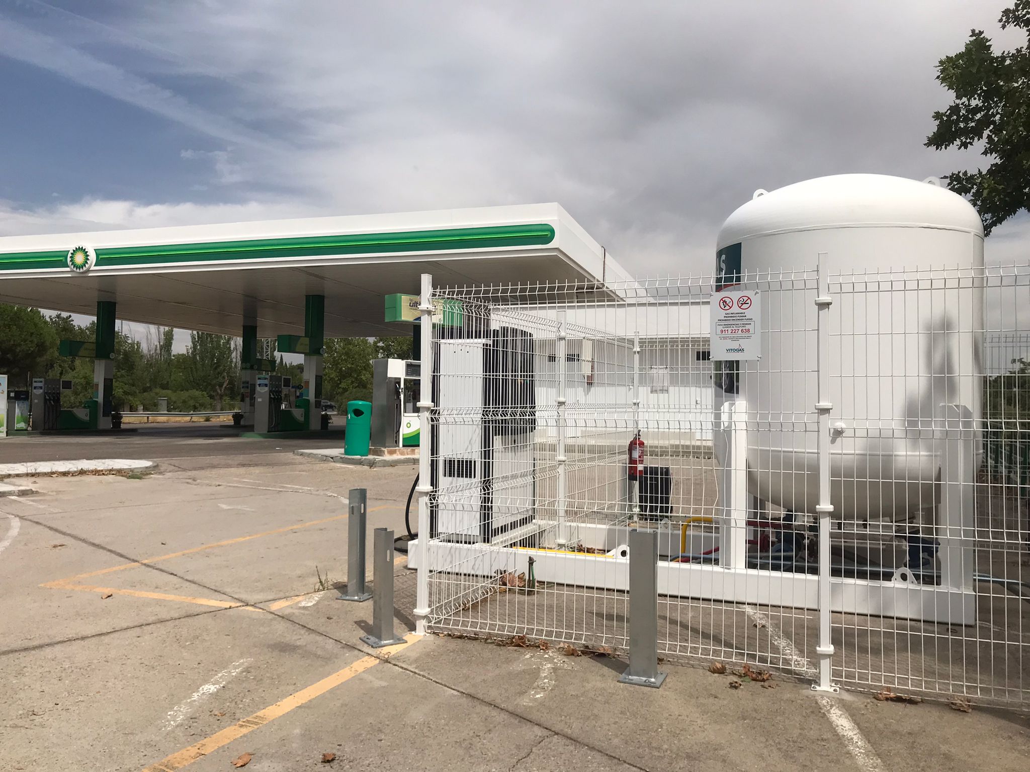 Gasolinera con GLP en Tres Cantos