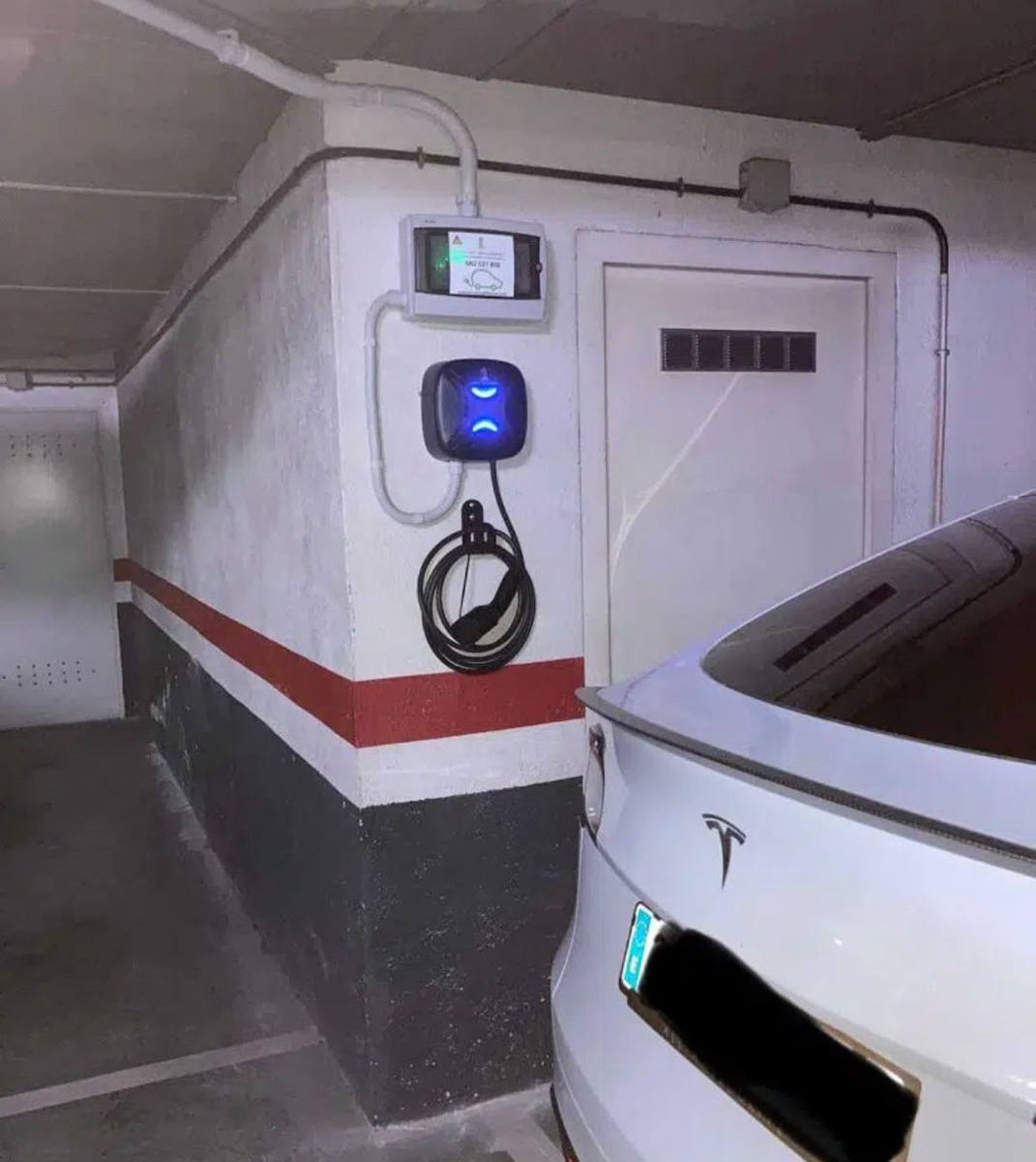 Instalación de puntos de recarga para coche eléctrico en Madrid