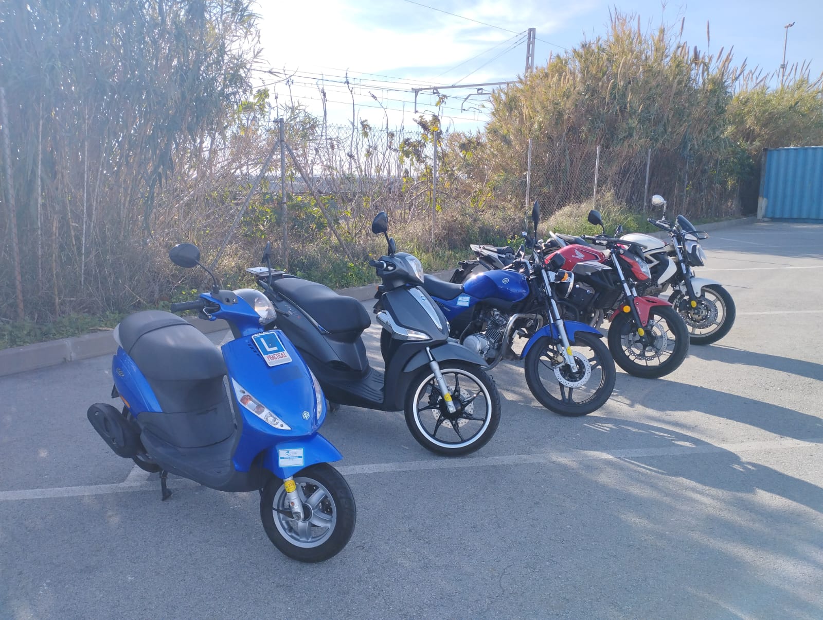 Autoescuela de moto en Arenys de Mar