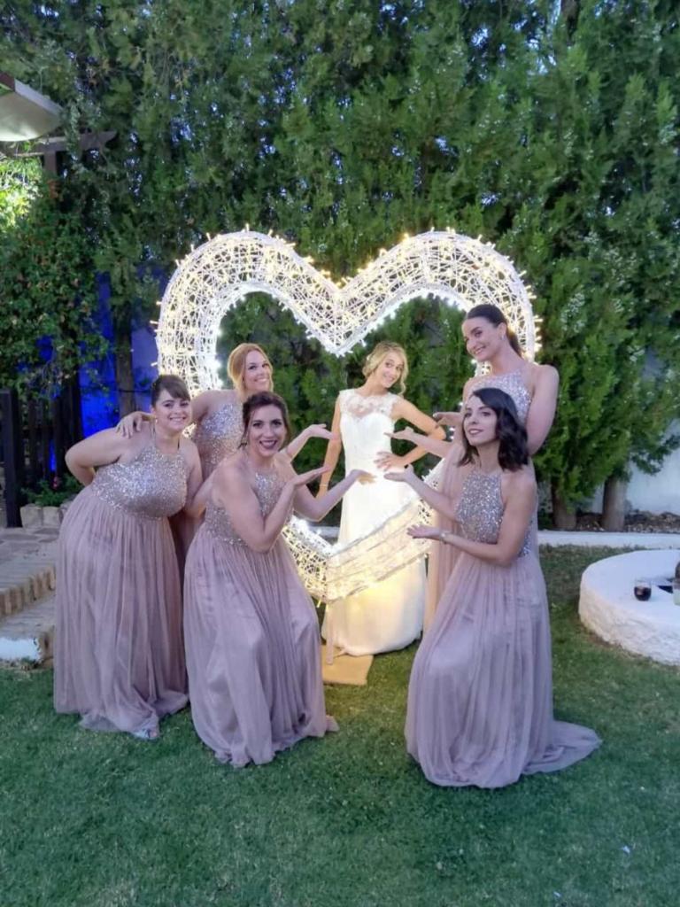 Iluminación decorativa para bodas y eventos