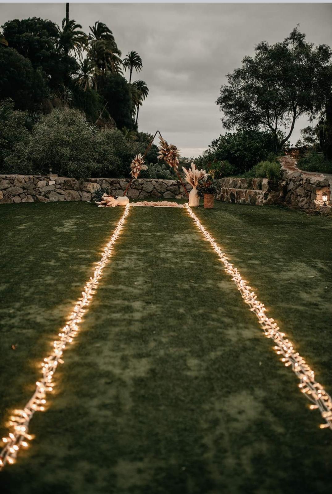Soluciones de iluminación para eventos en exteriores