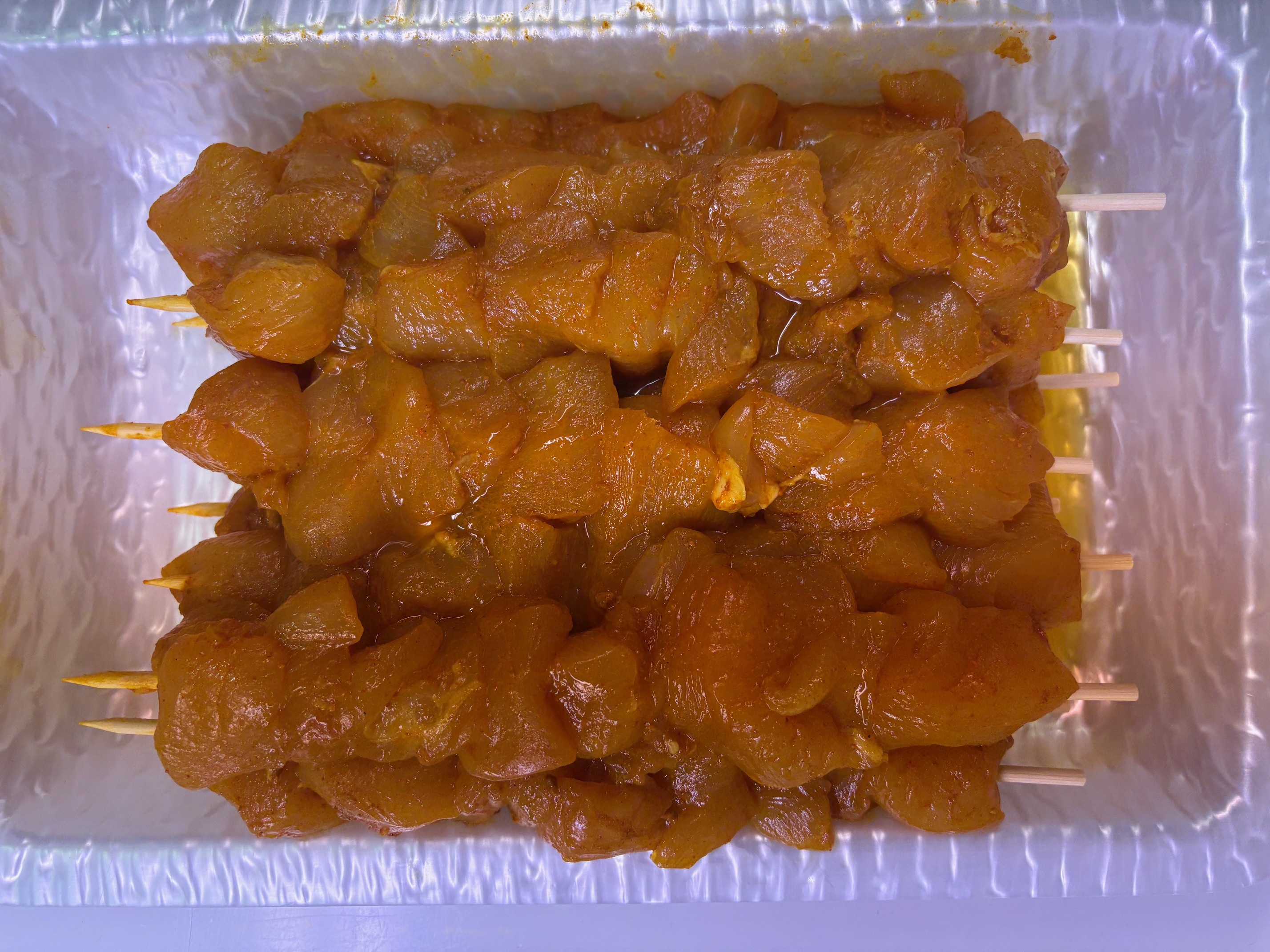 brochetas de pollo Valladolid